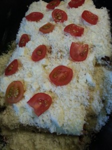vor dem Backen
